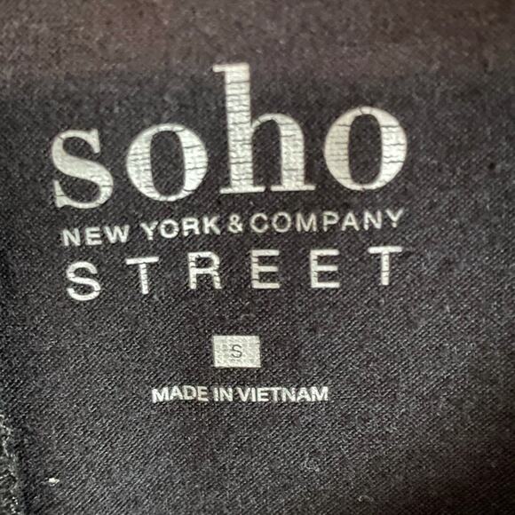 New York & Company Soho Street Long Black Hoodie size Small - Picture 4 of 7